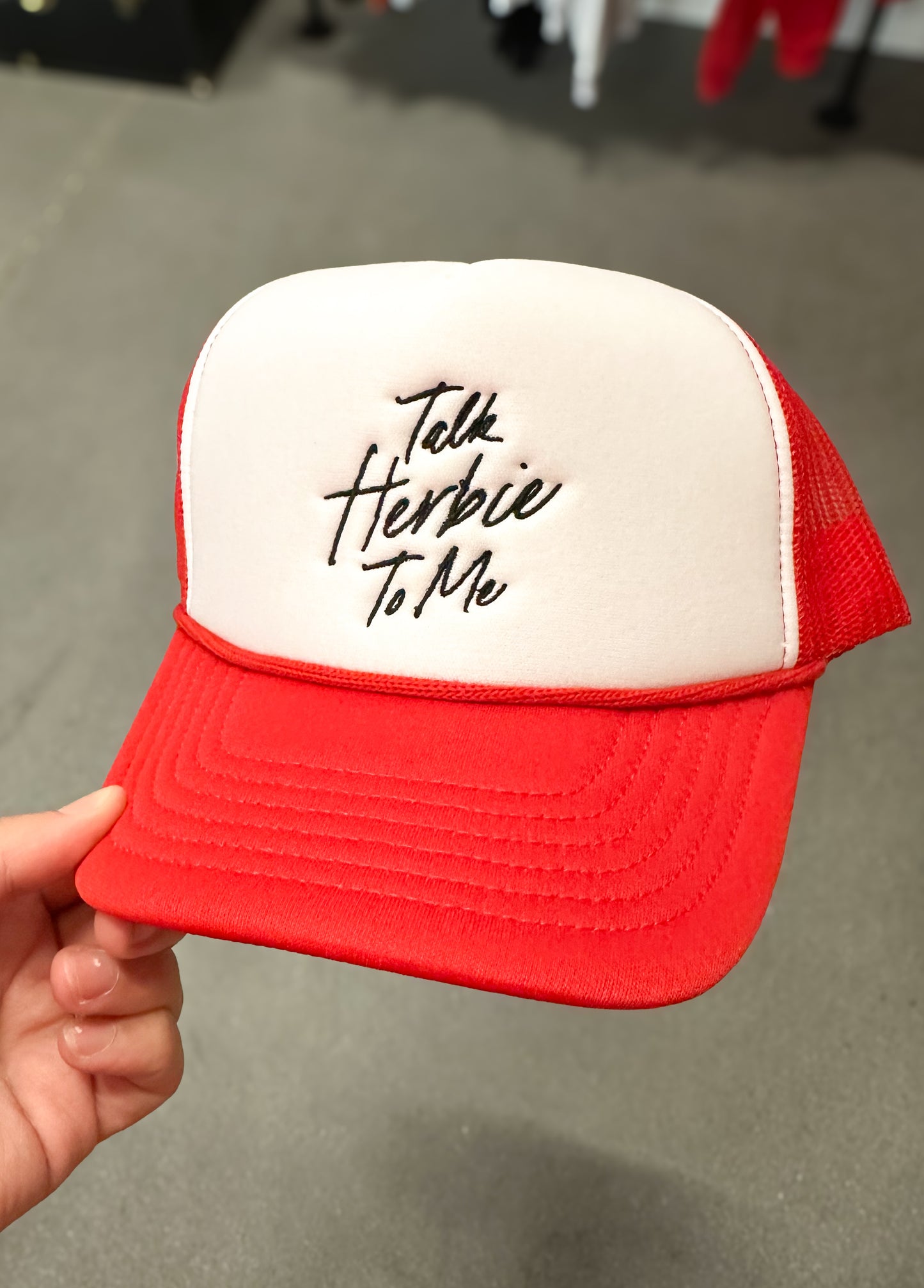 Talk Herbie To Me Foam Trucker Hat