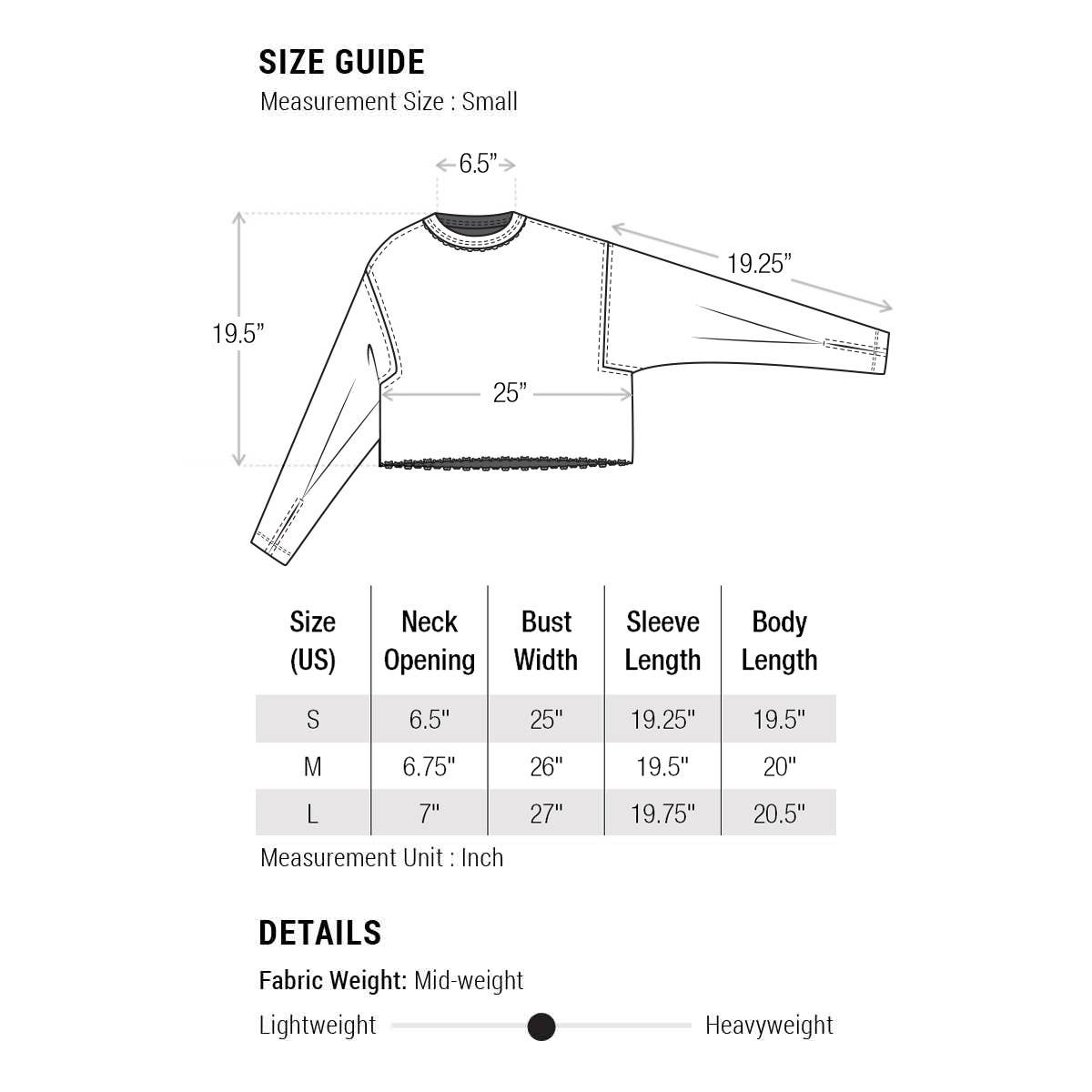 Cream Cropped Sweatshirt
