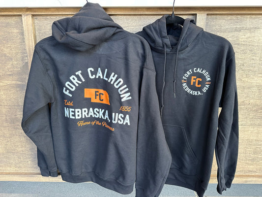 Fort Calhoun, NE USA Hoodie Sweatshirt