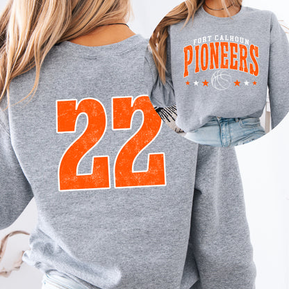 PRESALE Custom Basketball Number YOUTH Crewneck Sweatshirt