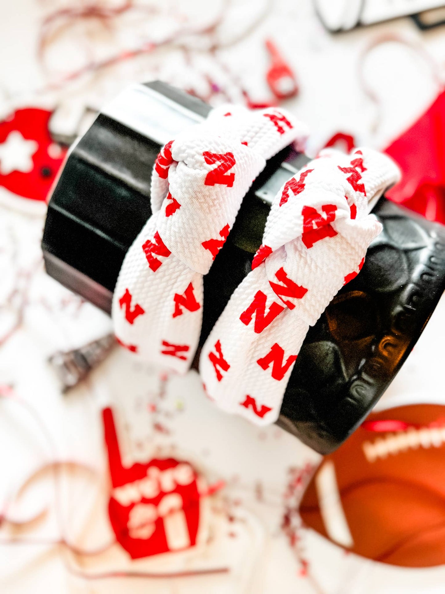 Nebraska Husker N Printed Headband