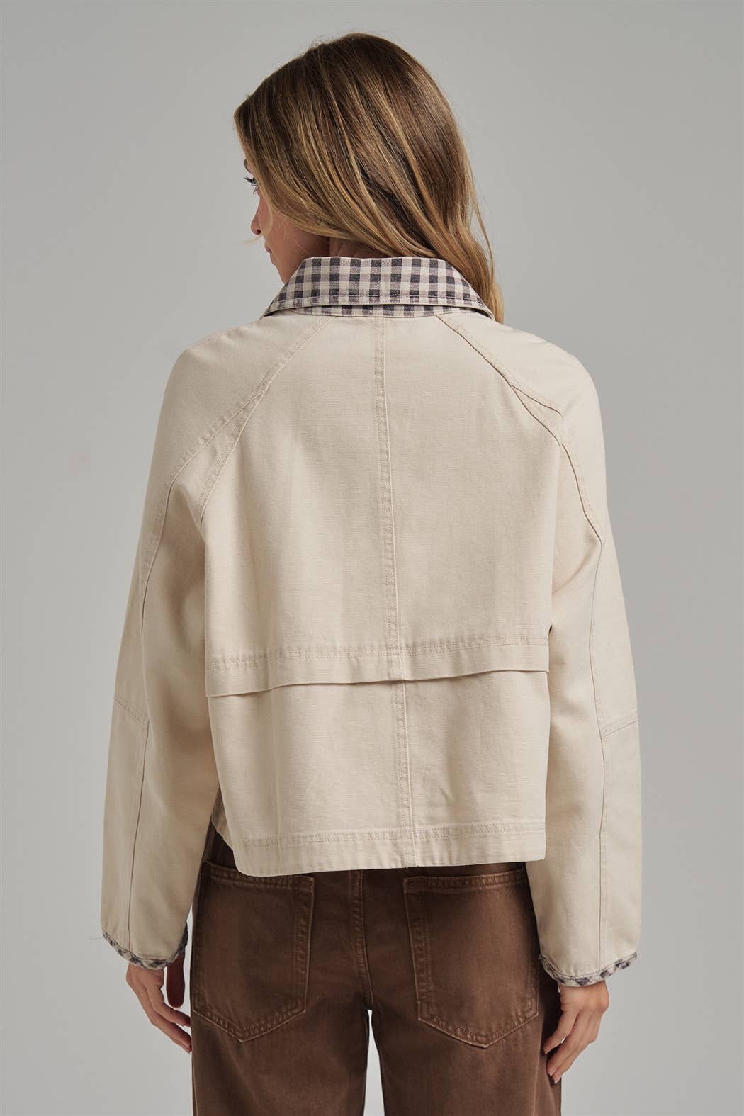 Vintage Oxford Canvas Twill Fall Jacket
