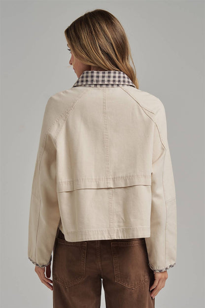 Vintage Oxford Canvas Twill Fall Jacket