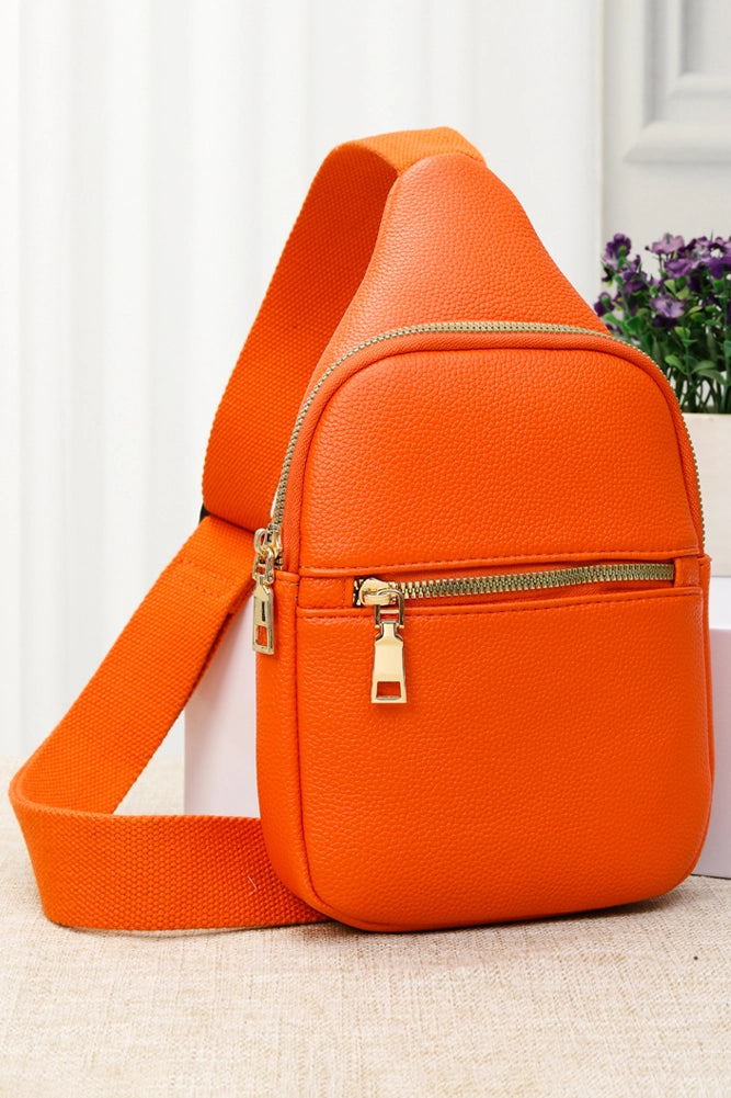 Orange Sling Bag