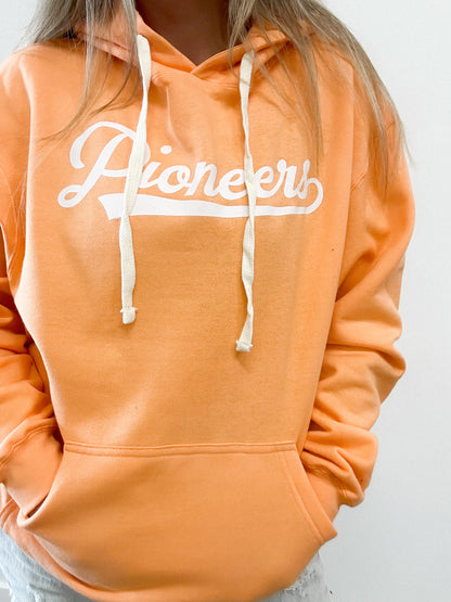 Pioneers Strikeout Orange Hoodie Sweatshirt