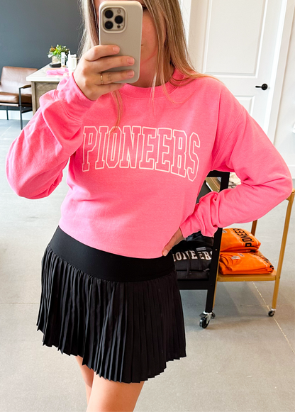 Pioneers Pink Out Crewneck Sweatshirt