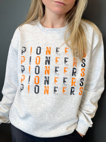 Pioneers Repeat Crewneck Sweatshirt