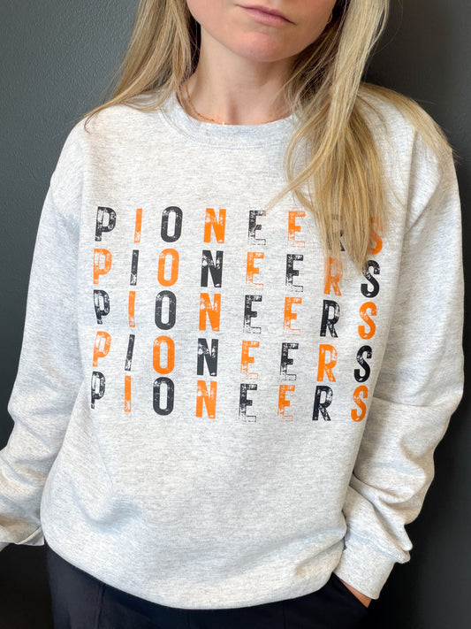Pioneers Repeat Crewneck Sweatshirt