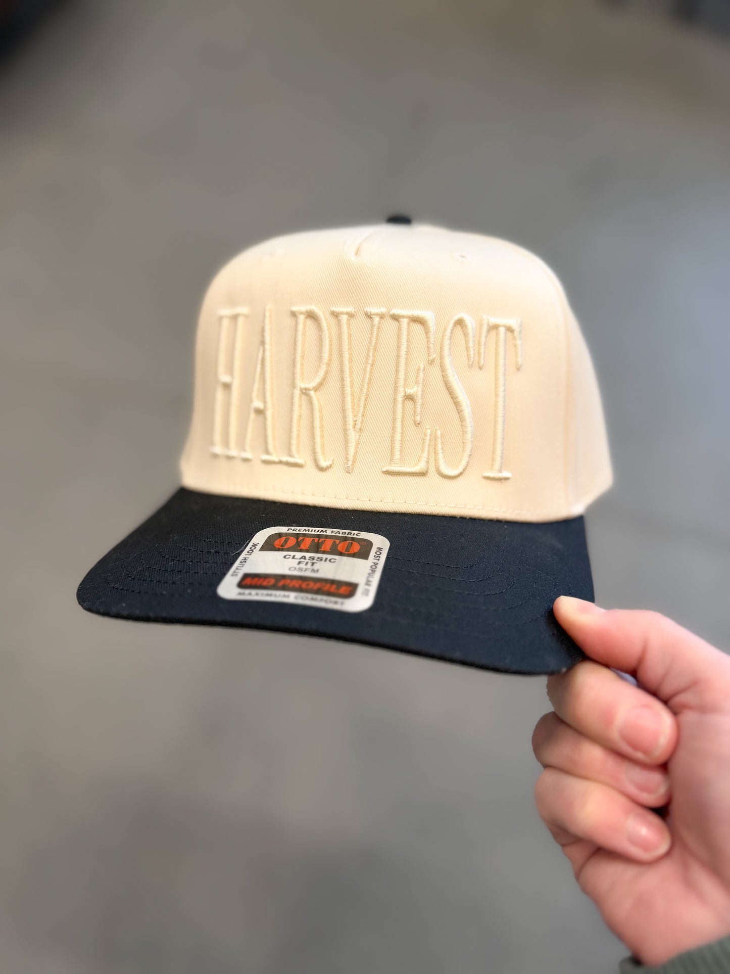 Harvest Design Co. Embroidered Trucker Hat
