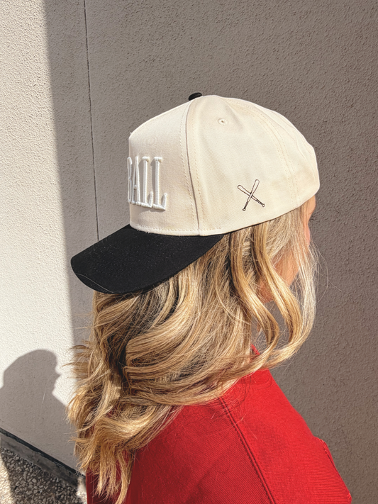 BASEBALL Monochromatic Vintage Trucker Hat