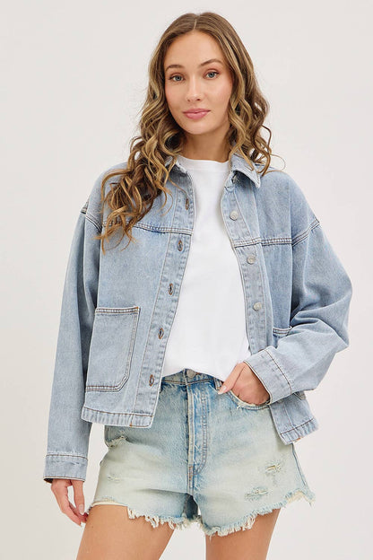 Light Wash Denim Jacket