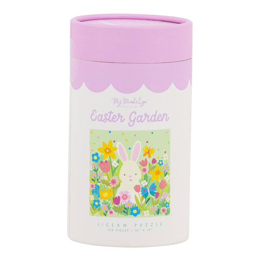 Bunny in Flowers Puzzle 100pcs