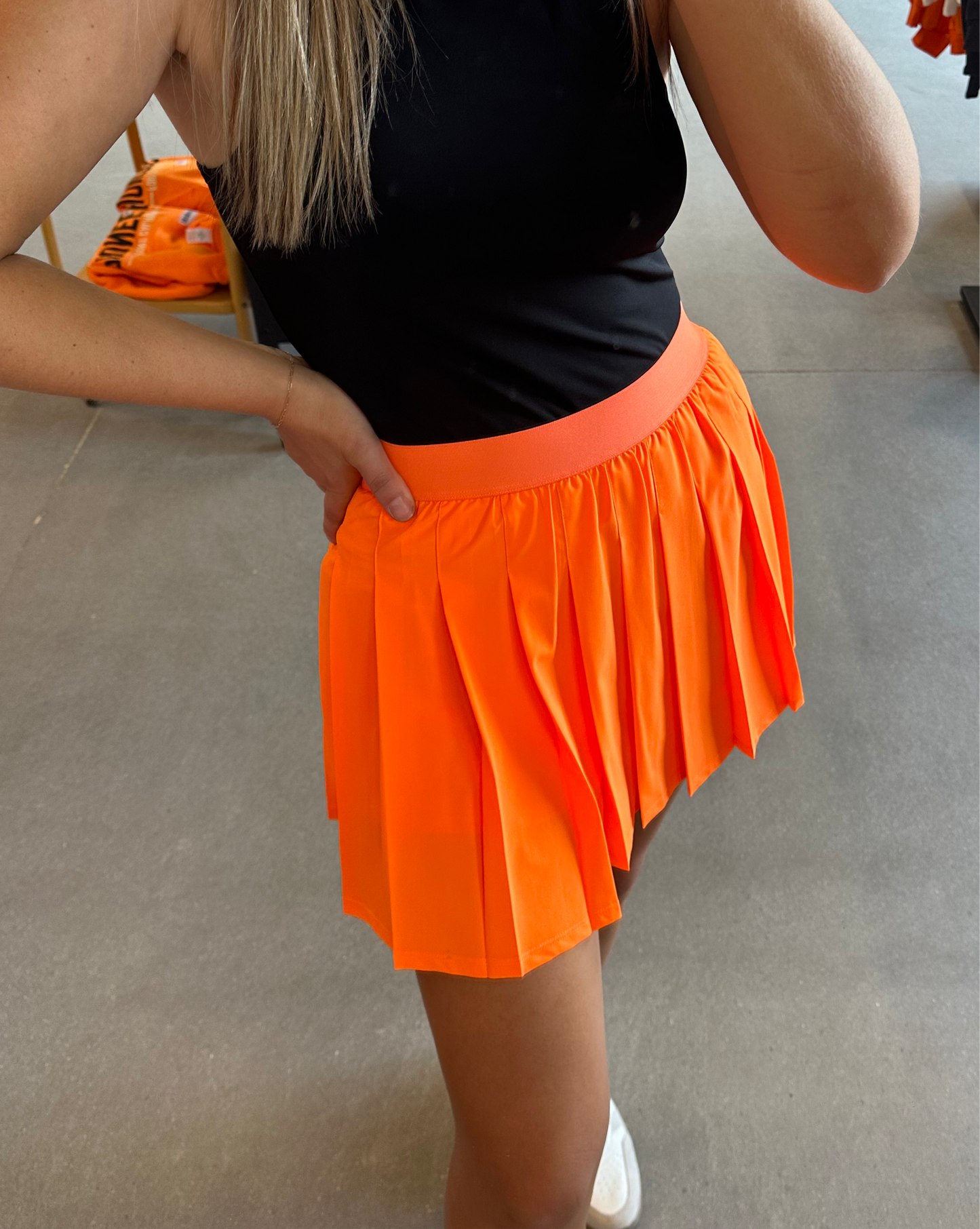 Stretch Active Pleat Tennis Skirt