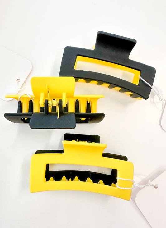 Two Tone Claw Clip - Iowa Hawkeyes