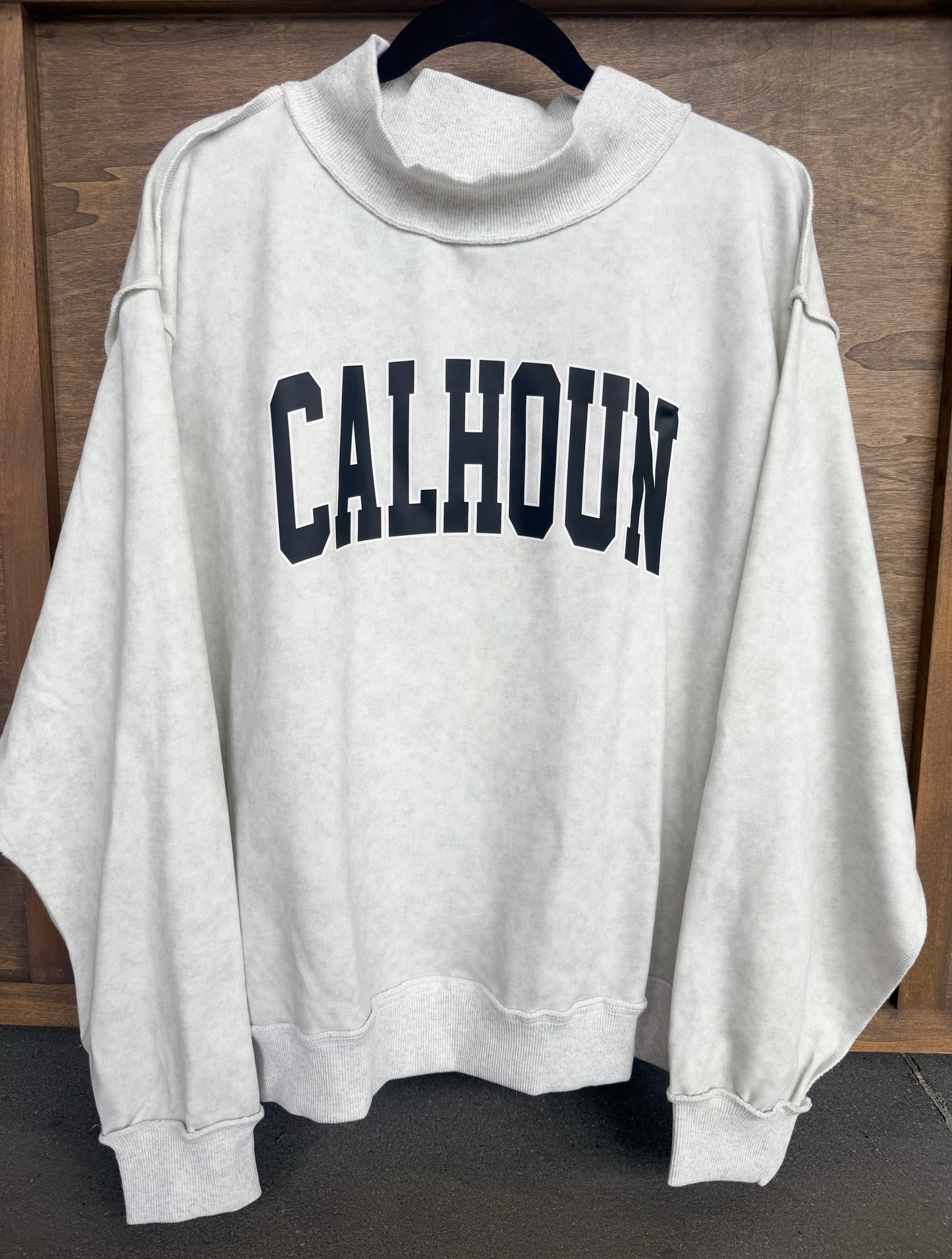 Calhoun Oversized Mockneck Sweatshirt