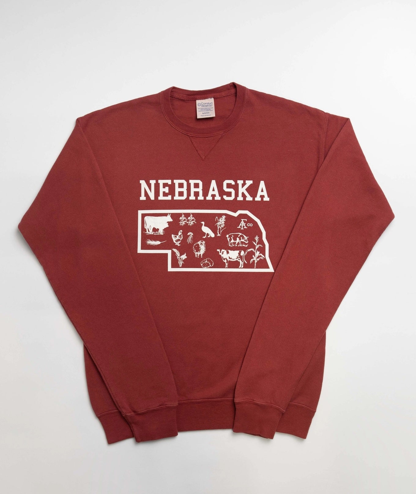 Support Nebraska Agriculture Crewneck Sweatshirt