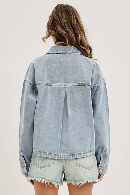 Light Wash Denim Jacket