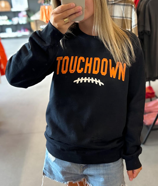 Touchdown Football Crewneck Sweatshirt