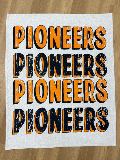 Pioneers Sweatshirt Throw Blanket
