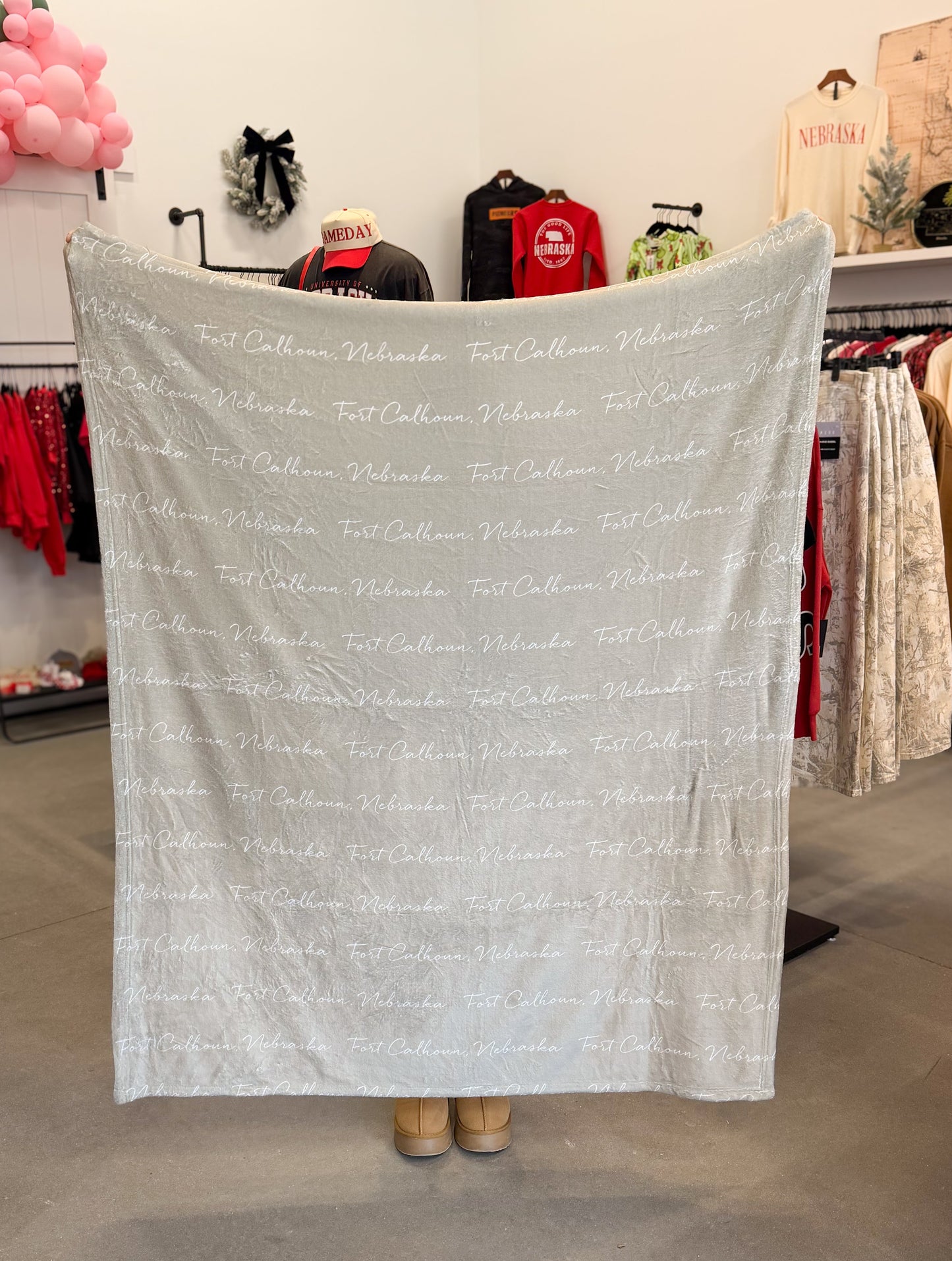 Fort Calhoun, NE Throw Blanket