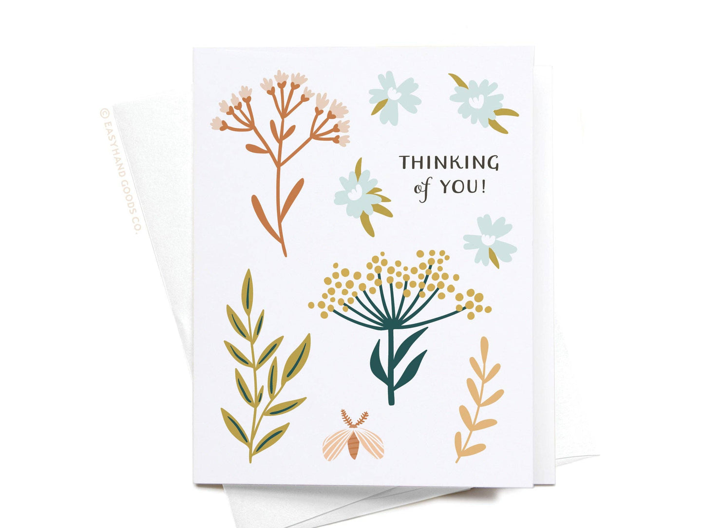 Thinking of You Florals Greeting Card