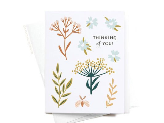 Thinking of You Florals Greeting Card