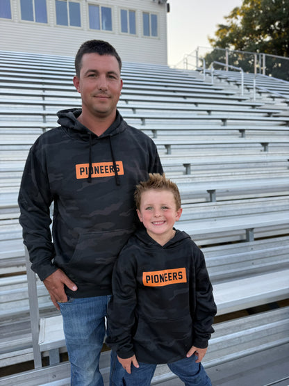 Pioneers Black Camo Hoodie Sweatshirt