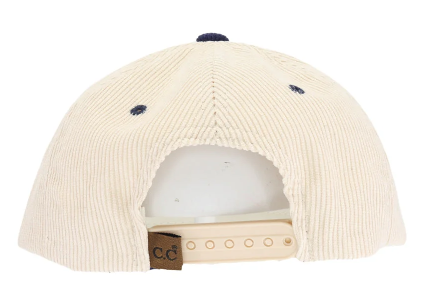 Nebraska Corduroy Puff Embroidered Hat