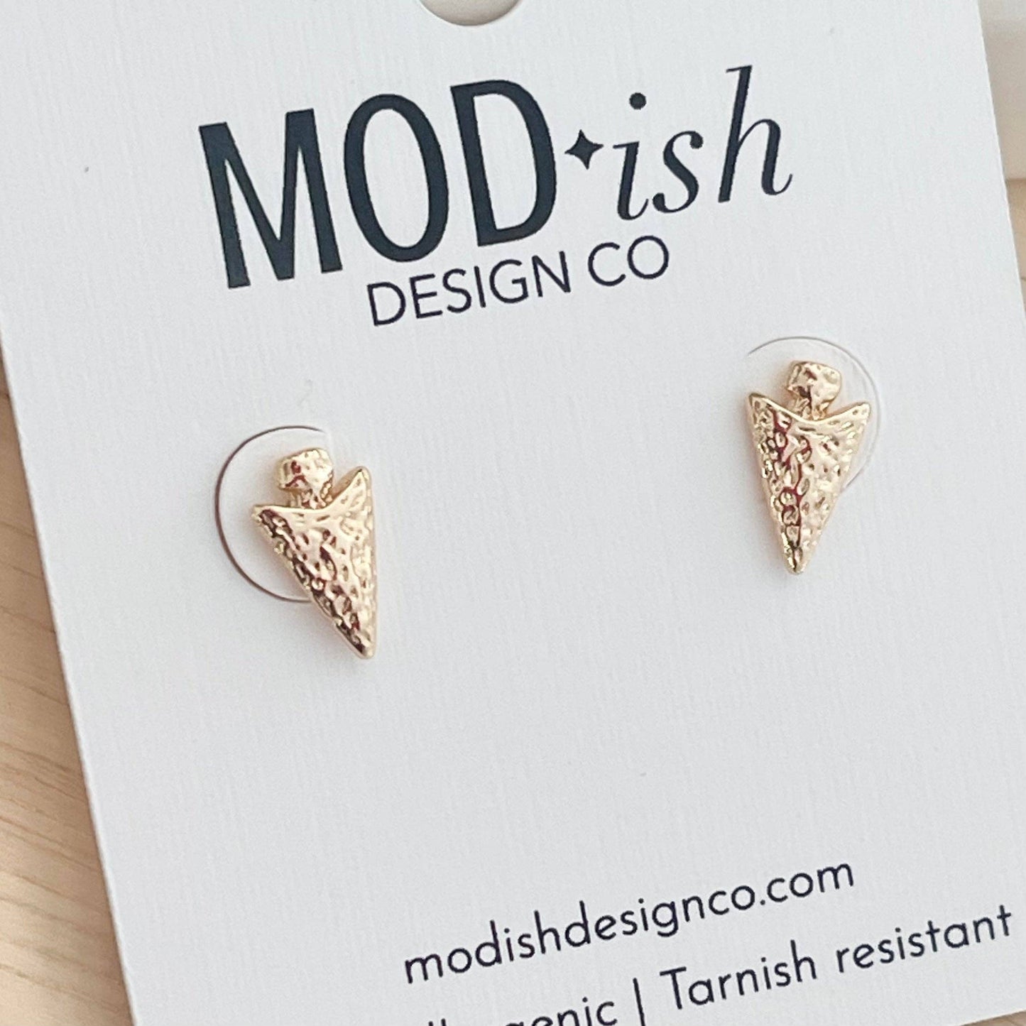 Arrowhead Earring Studs