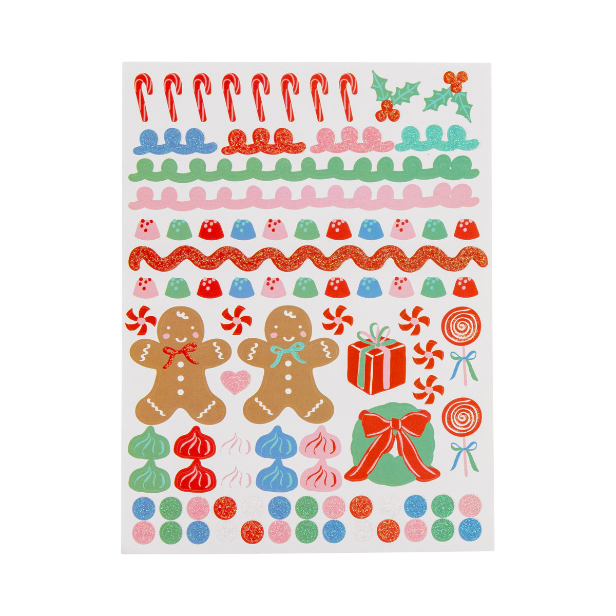 Gingerbread House Shaped Placemats with Stickers