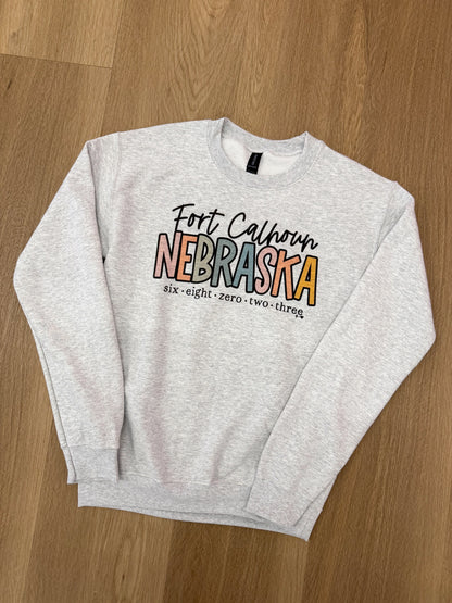 Fort Calhoun Nebraska 68023 Sweatshirt