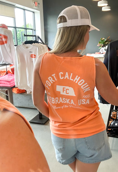 Fort Calhoun, NE USA Unisex Tank Top
