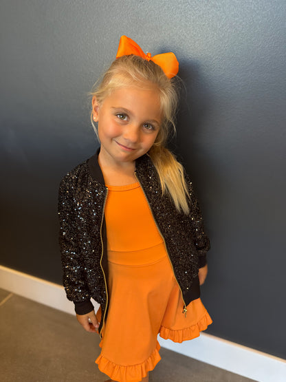 Black Sequin Jacket Toddler/Youth