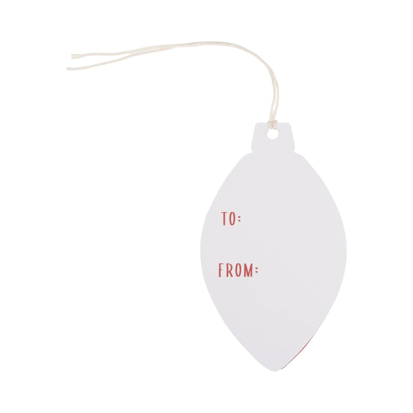 Honey Comb Light Bulb Gift Tag Set