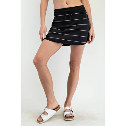 Modal Scuba Stripe Skort