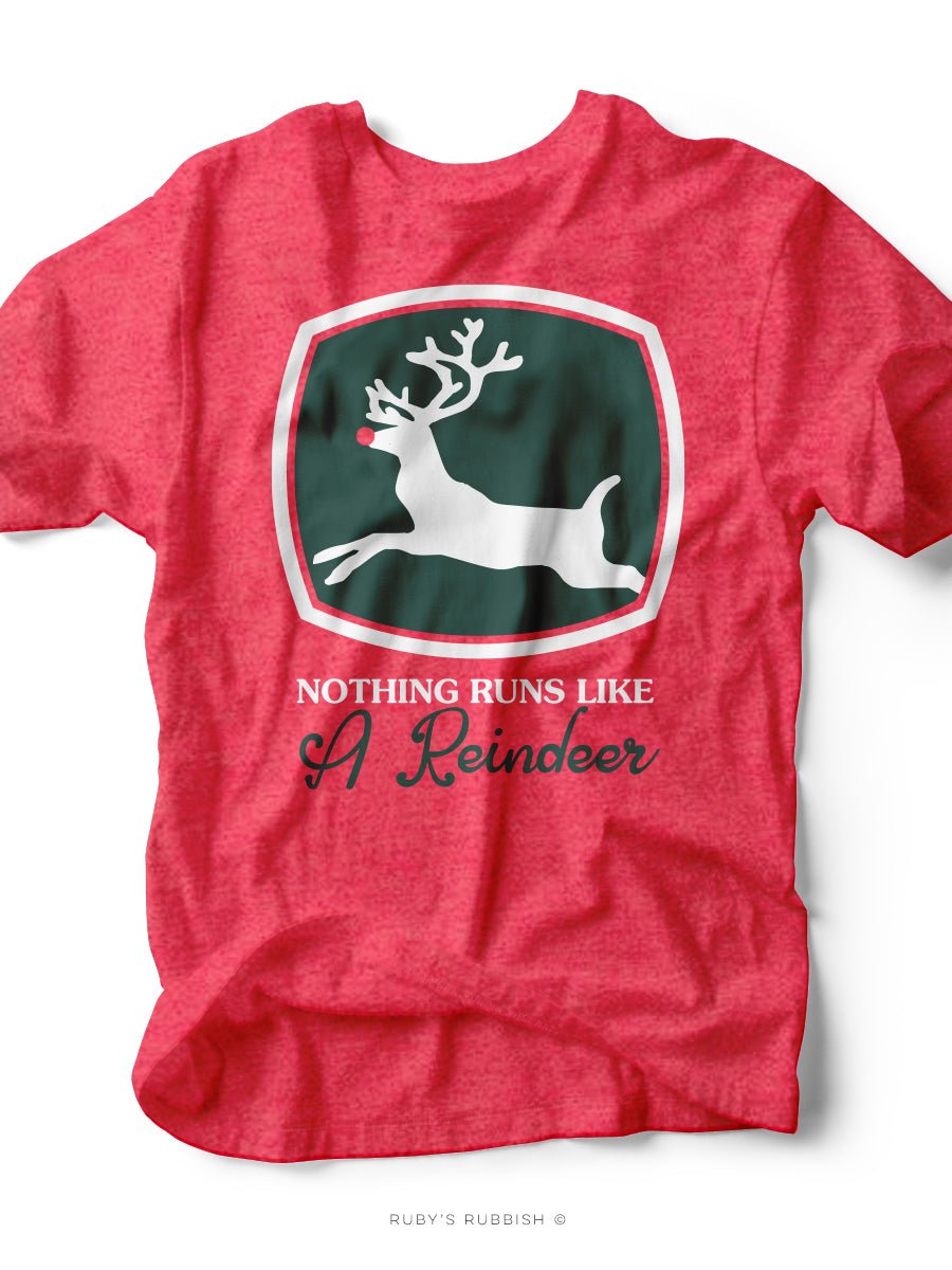 Youth Nothing Runs Like a Reindeer T-Shirt