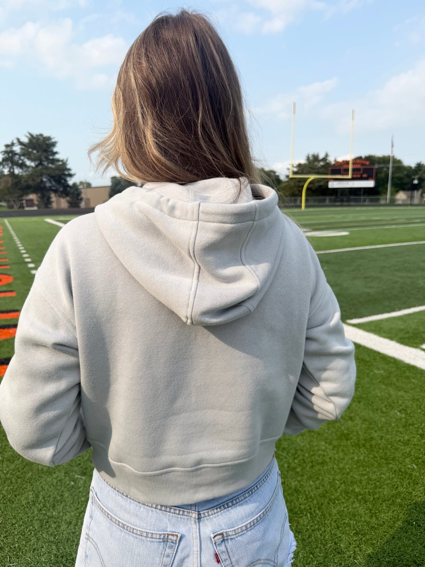 Pioneers Women's Crop Hoodie Sweatshirt