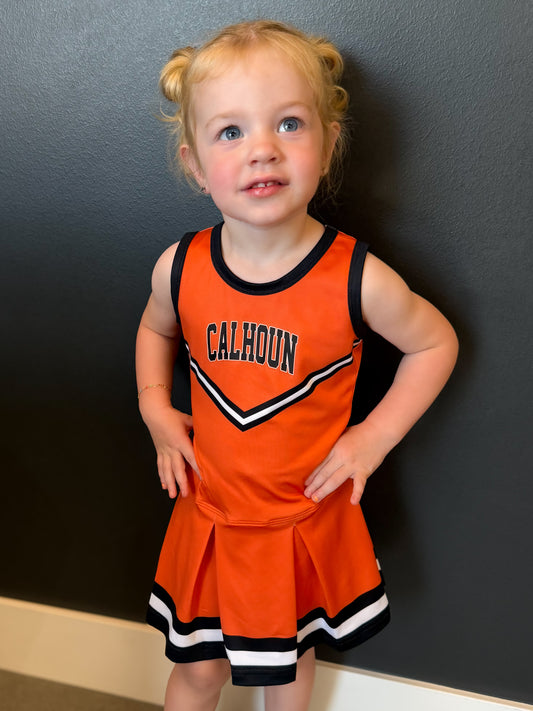 Calhoun Cheerleader Toddler Dress