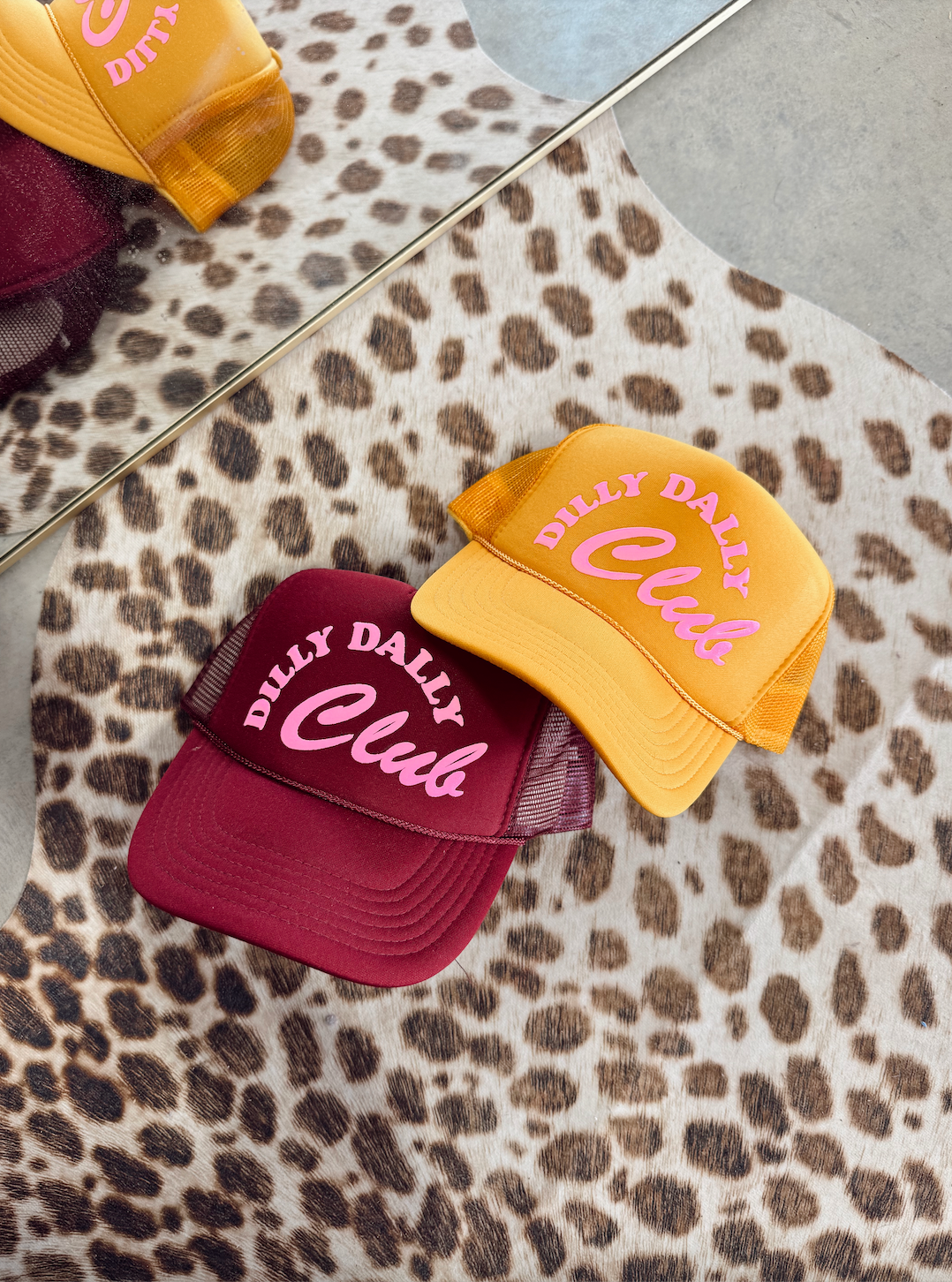 Dilly Dally Club Trucker Hat