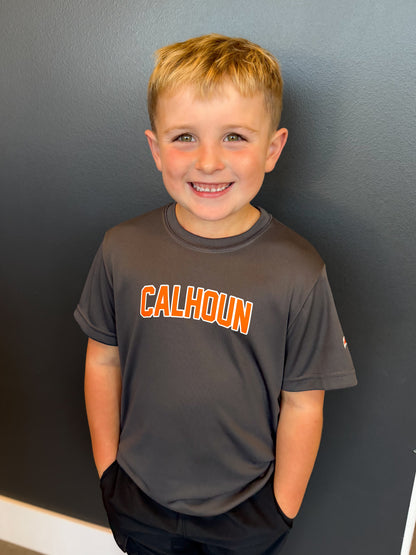 Youth Calhoun Grey Performance T-Shirt