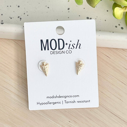 Arrowhead Earring Studs