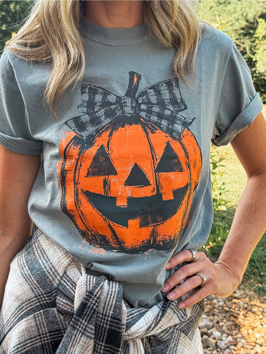 Jackolantern Bow T-Shirt