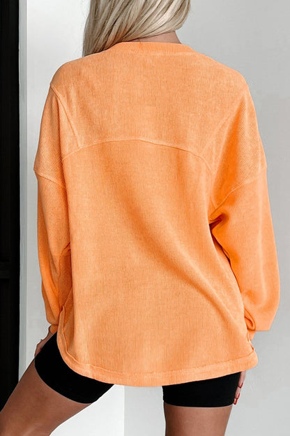 Textured Long Sleeve Shirt