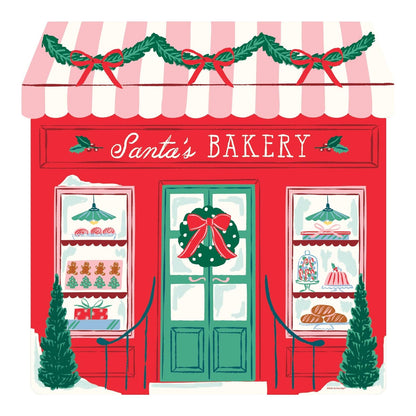 Santa's Bakery Shaped Jigsaw Puzzle 503pc