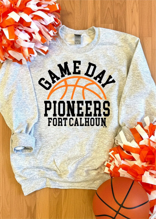 PRESALE Game Day Arched Pioneers Basketball
