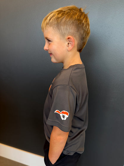 Youth Calhoun Grey Performance T-Shirt
