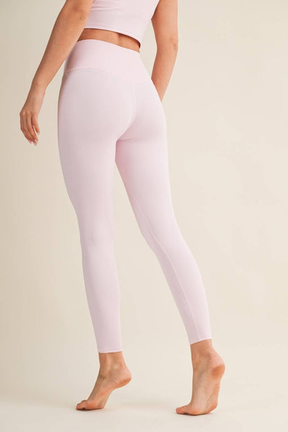 Chocolate Brown Performance High-Rise Leggings