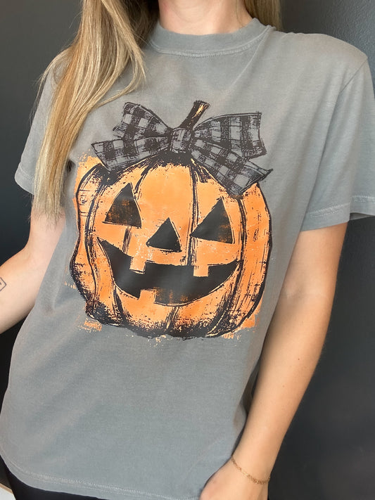 Jackolantern Bow T-Shirt