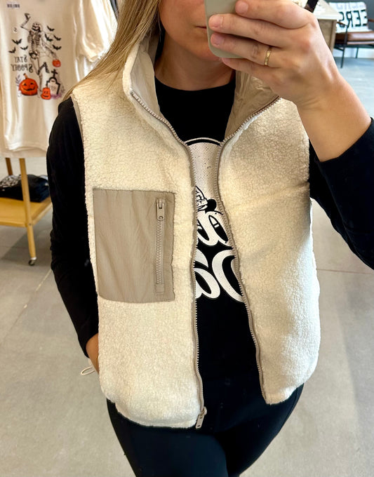 Reversible Fleece Vest