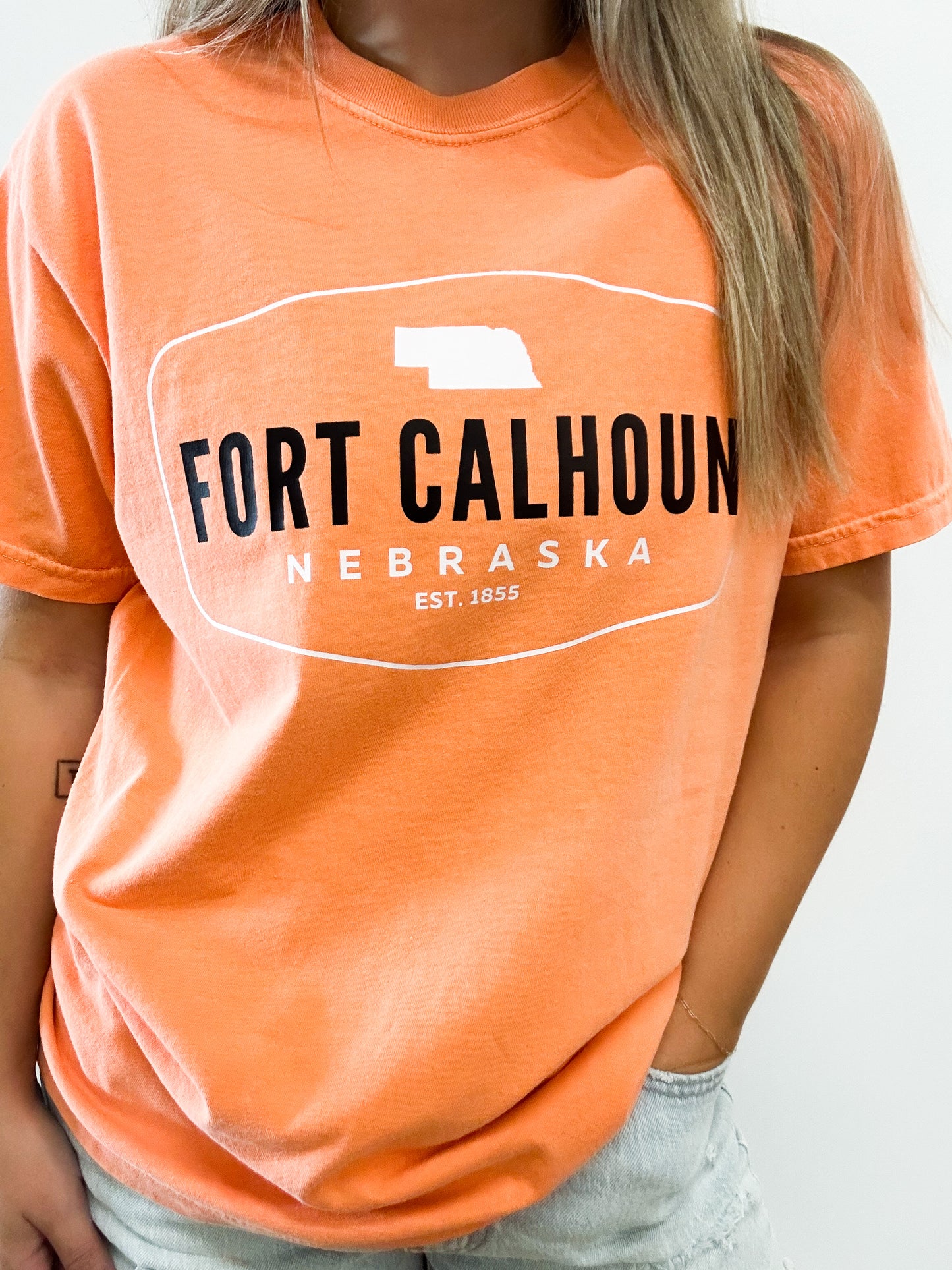 Fort Calhoun NE Hex T-Shirt